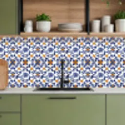 Patroon - Modern - Kleurrijk keuken achterwand 2 middel 871 -sfeer3