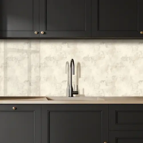Patroon - Organisch - Beige keuken achterwand 2 middel 871 -sfeer1