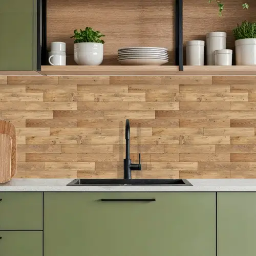 Patroon - Parket - Patronen keuken achterwand 2 middel 871 -sfeer3