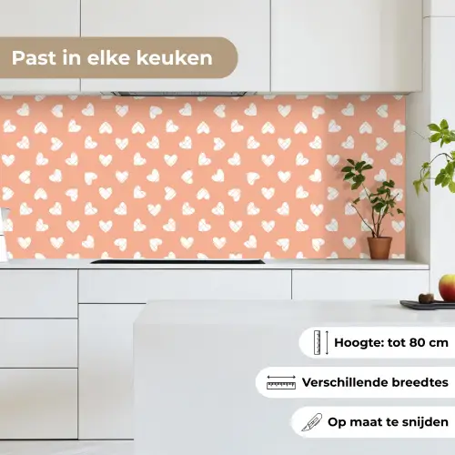 Patronen - Abstract - Hart - Geometrie keuken achterwand 2 middel 871 -sfeer4_NL