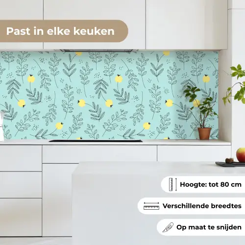 Patronen - Zaad - Planten keuken achterwand 2 middel 871 -sfeer4_NL