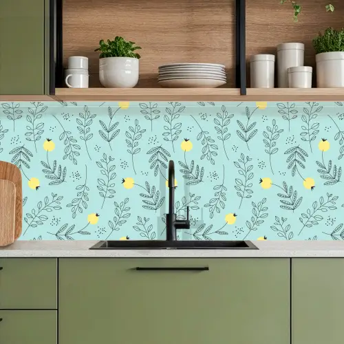 Patronen - Zaad - Planten keuken achterwand 2 middel 871 -sfeer3