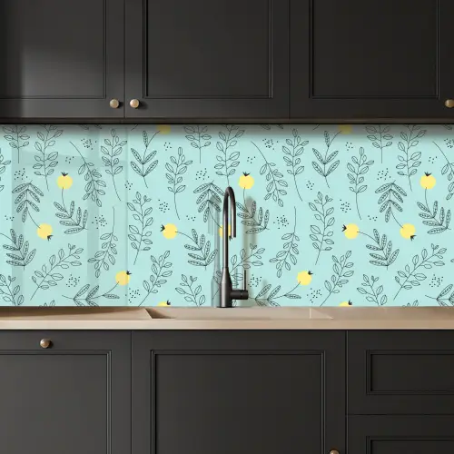 Patronen - Zaad - Planten keuken achterwand 2 middel 871 -sfeer1