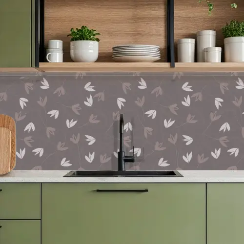 Patronen - Tulpen - Minimalistisch keuken achterwand 2 middel 871 -sfeer3
