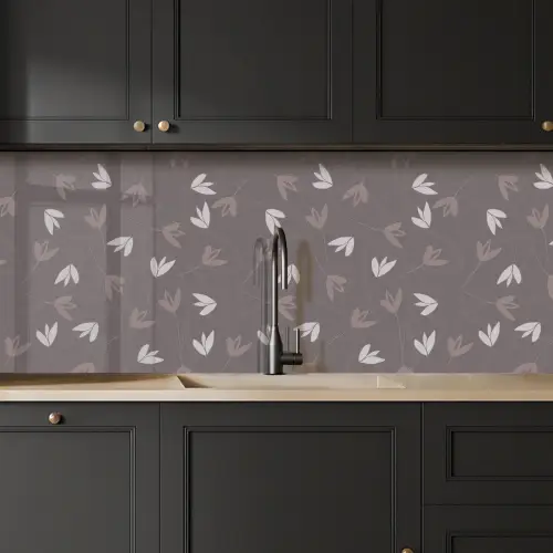 Patronen - Tulpen - Minimalistisch keuken achterwand 2 middel 871 -sfeer1