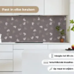 Patronen - Tulpen - Minimalistisch keuken achterwand 2 middel 871 -sfeer4_NL