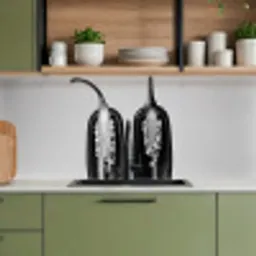 Pepers - Zwart - Wit - Zaadlijsten keuken achterwand 2 middel -sfeer3