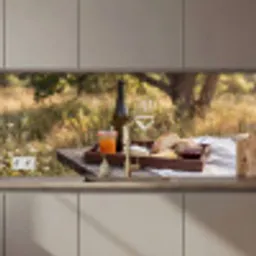 Picknick - Wijn - Kaasplankje keuken achterwand 2 middel zz_3dshopping