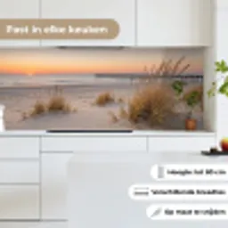 Pier - Zonsondergang - Strand keuken achterwand 2 middel -sfeer4_NL
