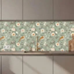 Roze - Vogels - Kleurrijk keuken achterwand 2 middel 871 zz_3dshopping