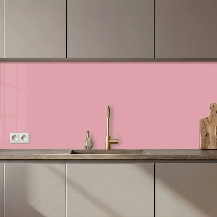 Roze - Kleuren - Interieur - Effen - Kleur keuken achterwand 2 middel 871 zz_3dshopping