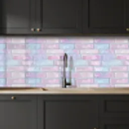 Roze - Parel - Glans - Muur keuken achterwand 2 middel 871 -sfeer1