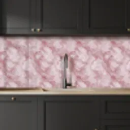 Roze - Kwartsmarmer - Aders keuken achterwand 2 middel 871 -sfeer1