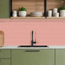 Plaid - Patroon - Visgraad - Roze keuken achterwand 2 middel 871 -sfeer3