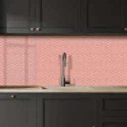 Plaid - Patroon - Visgraad - Roze keuken achterwand 2 middel 871 -sfeer1