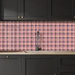 Plaid - Patroon - Schotse - Roze keuken achterwand 2 middel 871 -sfeer1