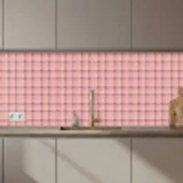 Plaid - Patroon - Gestreept - Roze keuken achterwand 2 middel 871 zz_3dshopping
