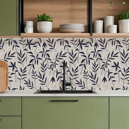 Planten - Japan - Patronen keuken achterwand 2 middel 871 -sfeer3