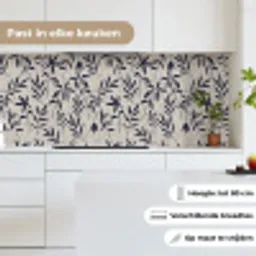 Planten - Japan - Patronen keuken achterwand 2 middel 871 -sfeer4_NL