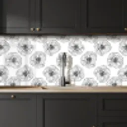 Klaproos - Bloemen - Design keuken achterwand 2 middel 871 -sfeer1
