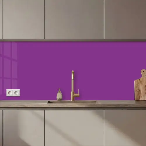 Paars - Kleuren - Effen keuken achterwand 2 middel 871 zz_3dshopping