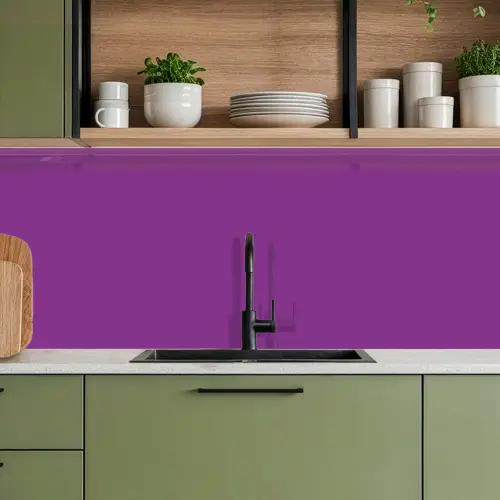 Paars - Kleuren - Effen keuken achterwand 2 middel 871 -sfeer3