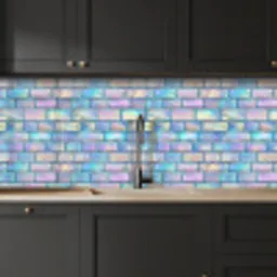Regenboog - Glans - Steen keuken achterwand 2 middel 871 -sfeer1