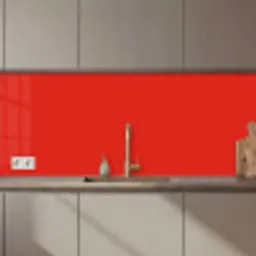 Rood - Kleur - Effen keuken achterwand 2 middel 871 zz_3dshopping