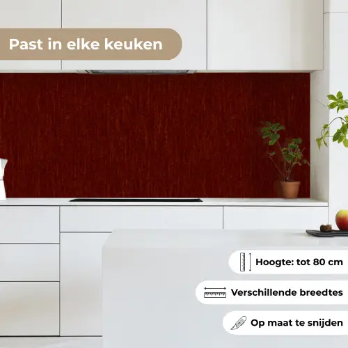 Rood - Roest - Textuur keuken achterwand 2 middel 871 -sfeer4_NL