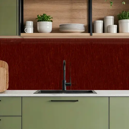 Rood - Roest - Textuur keuken achterwand 2 middel 871 -sfeer3