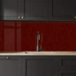 Rood - Roest - Textuur keuken achterwand 2 middel 871 -sfeer1