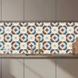Retro - Design - Geometrie keuken achterwand 2 middel 871 zz_3dshopping