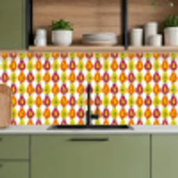 Retro - Design - Peer - Fruit keuken achterwand 2 middel 871 -sfeer3