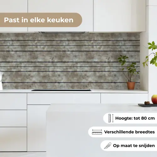 Retro - Plank - Patronen keuken achterwand 2 middel 871 -sfeer4_NL