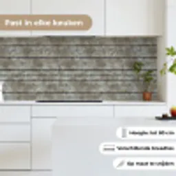 Retro - Plank - Patronen keuken achterwand 2 middel 871 -sfeer4_NL