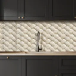 Touw - Gebreid - Beige keuken achterwand 2 middel 871 -sfeer1