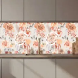 Rozen - Bloemen - Patroon keuken achterwand 2 middel 871 zz_3dshopping