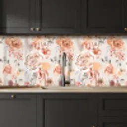 Rozen - Bloemen - Patroon keuken achterwand 2 middel 871 -sfeer1