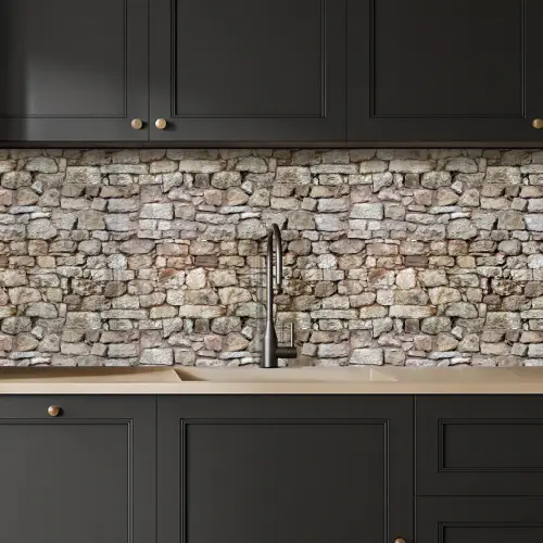 Ruw - Stenen - Muur - Natuurstenen keuken achterwand 2 middel 871 -sfeer1
