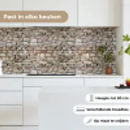 Ruw - Stenen - Muur - Natuurstenen keuken achterwand 2 middel 871 -sfeer4_NL