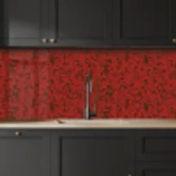 Roest - Rood - Vlekken keuken achterwand 2 middel 871 -sfeer1