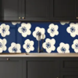 Sakura - Wit - Patroon - Japan keuken achterwand 2 middel 871 -sfeer1