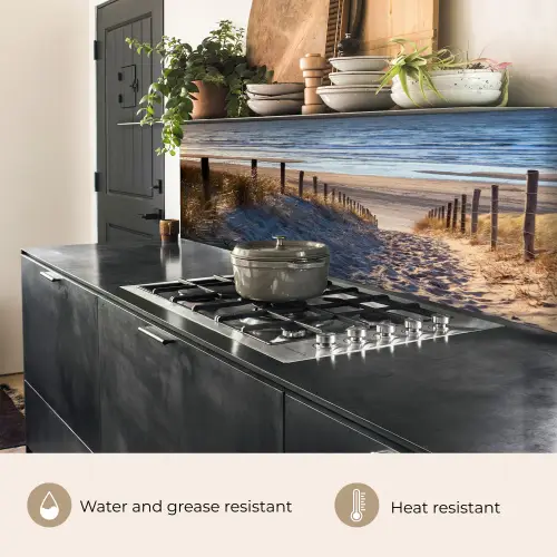 Zand - Strand - Duin - Zee - Zomer keuken achterwand 2 groot -usp_EN