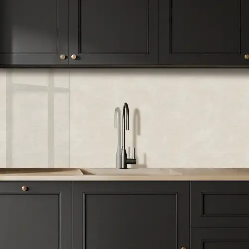 Zandkleurig - Modern - Egaal keuken achterwand 2 middel 871 -sfeer1
