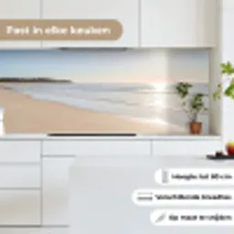 Zee - Zon - Zand keuken achterwand 2 middel -sfeer4_NL