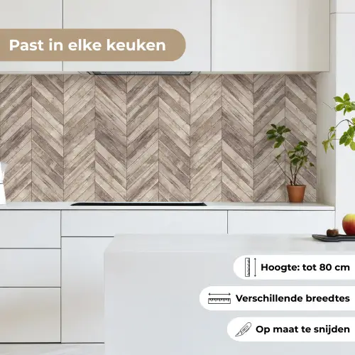 Plank - Patronen - Brocante keuken achterwand 2 middel 871 -sfeer4_NL
