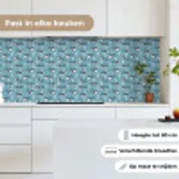 Klein - Oceaan - Walvis - Zeester keuken achterwand 2 middel 871 -sfeer4_NL