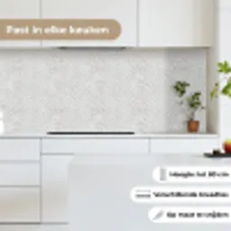 Slang - Patroon - Wit keuken achterwand 2 middel 871 -sfeer4_NL