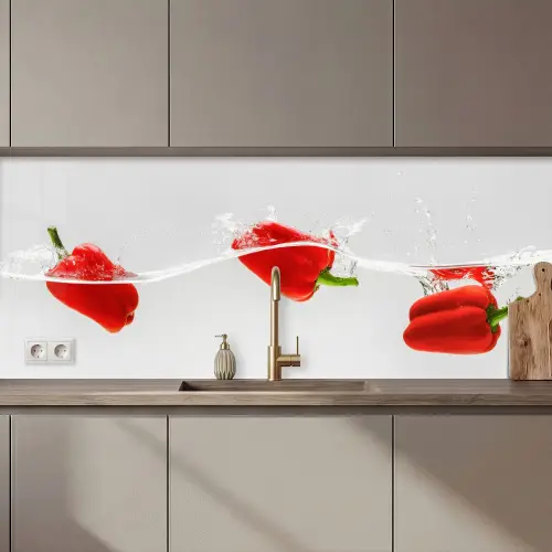Splash - Groente - Rood keuken achterwand 2 middel zz_3dshopping