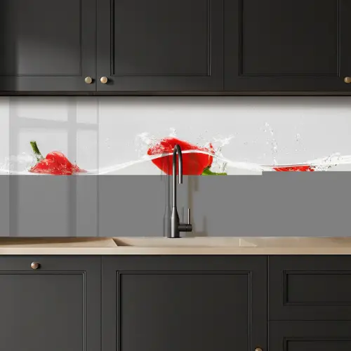 Splash - Groente - Rood keuken achterwand 2 middel -sfeer1